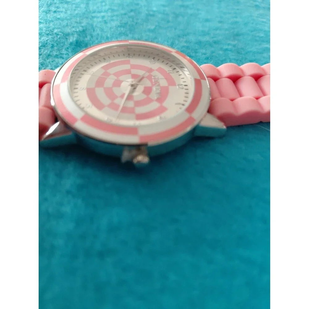 Geneva Light Pink Retro Back Womens Watch